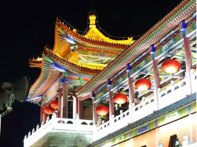 金阁流霞金台观之夜