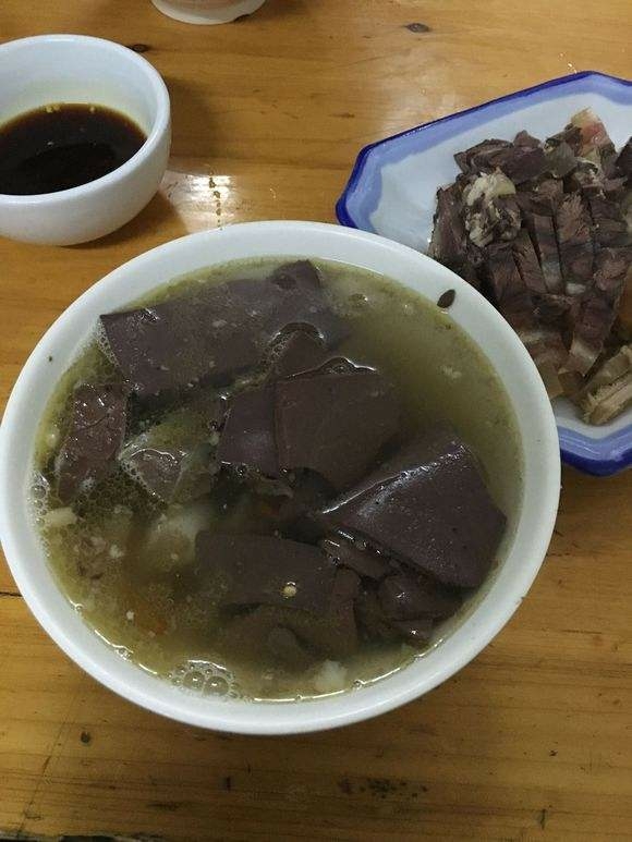 浙江省浦江县美食牛清汤