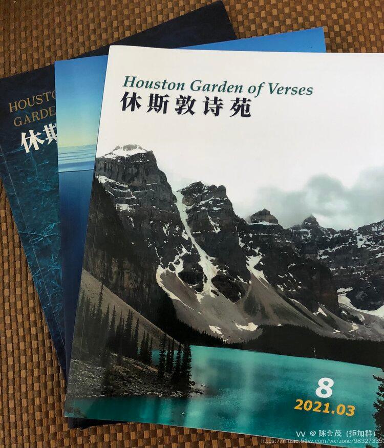 感谢【休斯敦诗苑】2021第8期刊发拙作 陈金茂（美国）【冰心文化传媒】（图8）