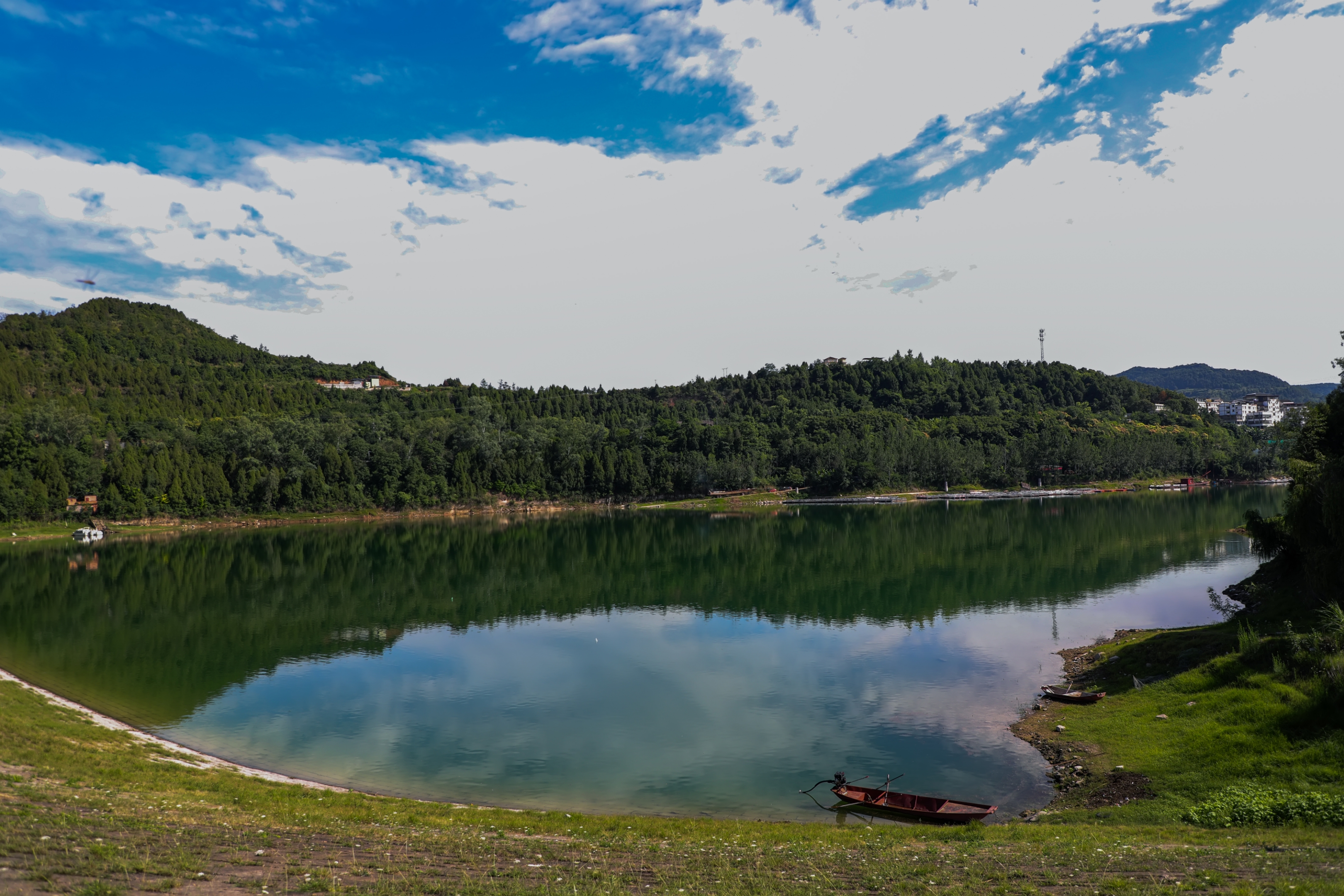 四川老家探亲——游南部县升钟湖旅游景区