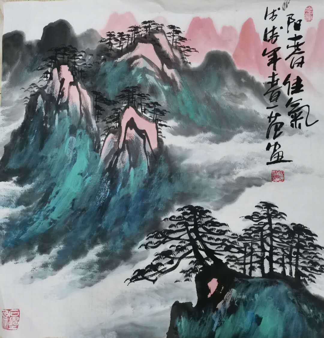 当代著名画家姜国华真迹作品品鉴收藏