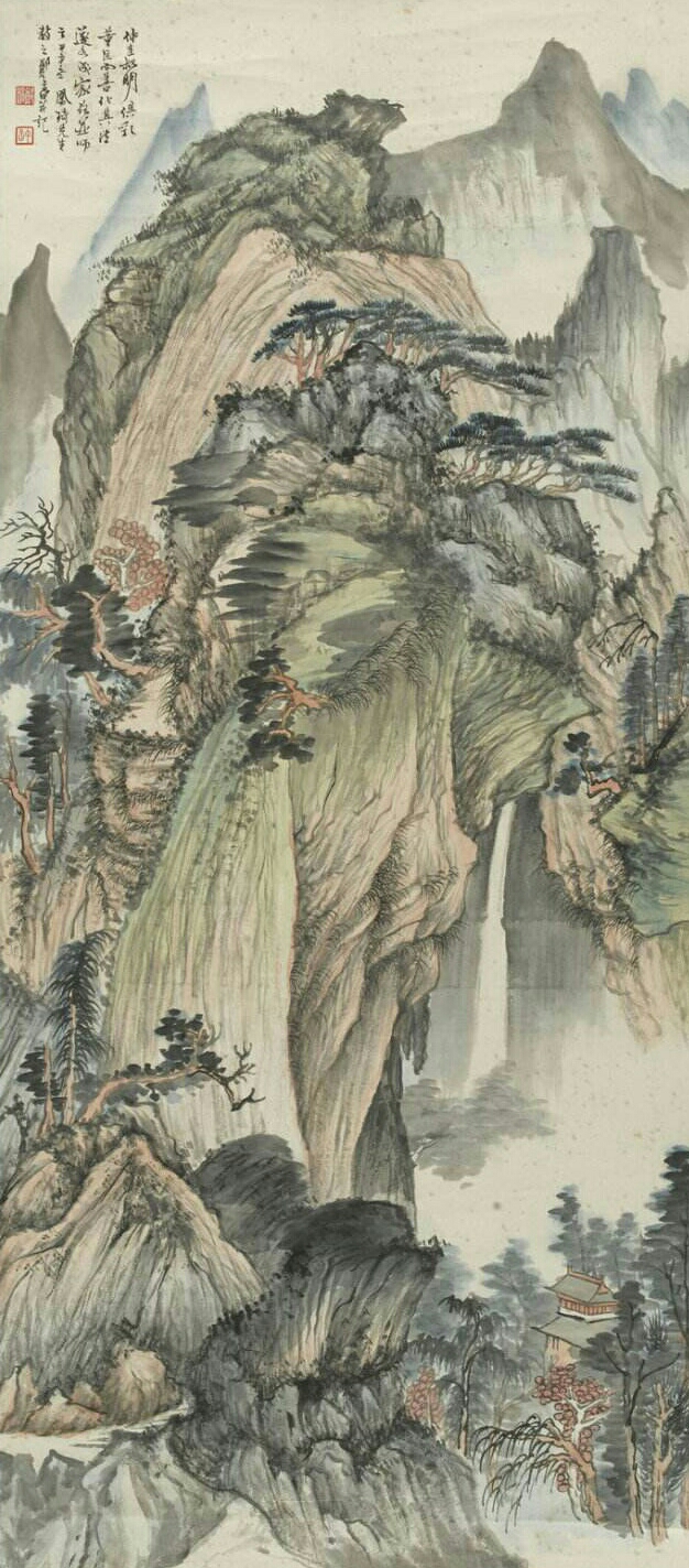中国著名大师郑午昌山水画精选作品续篇