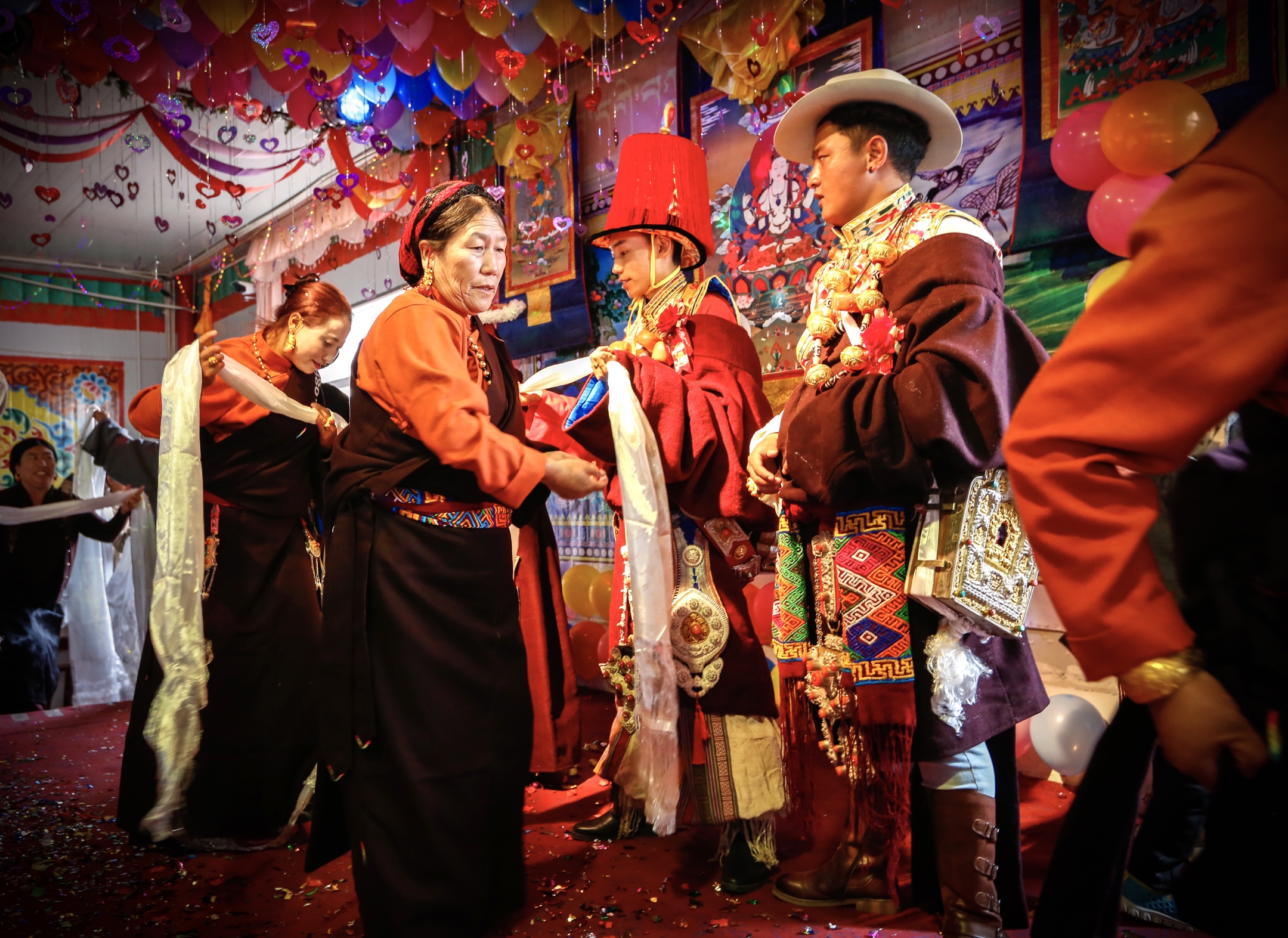 康巴藏族切绕和志玛的婚礼