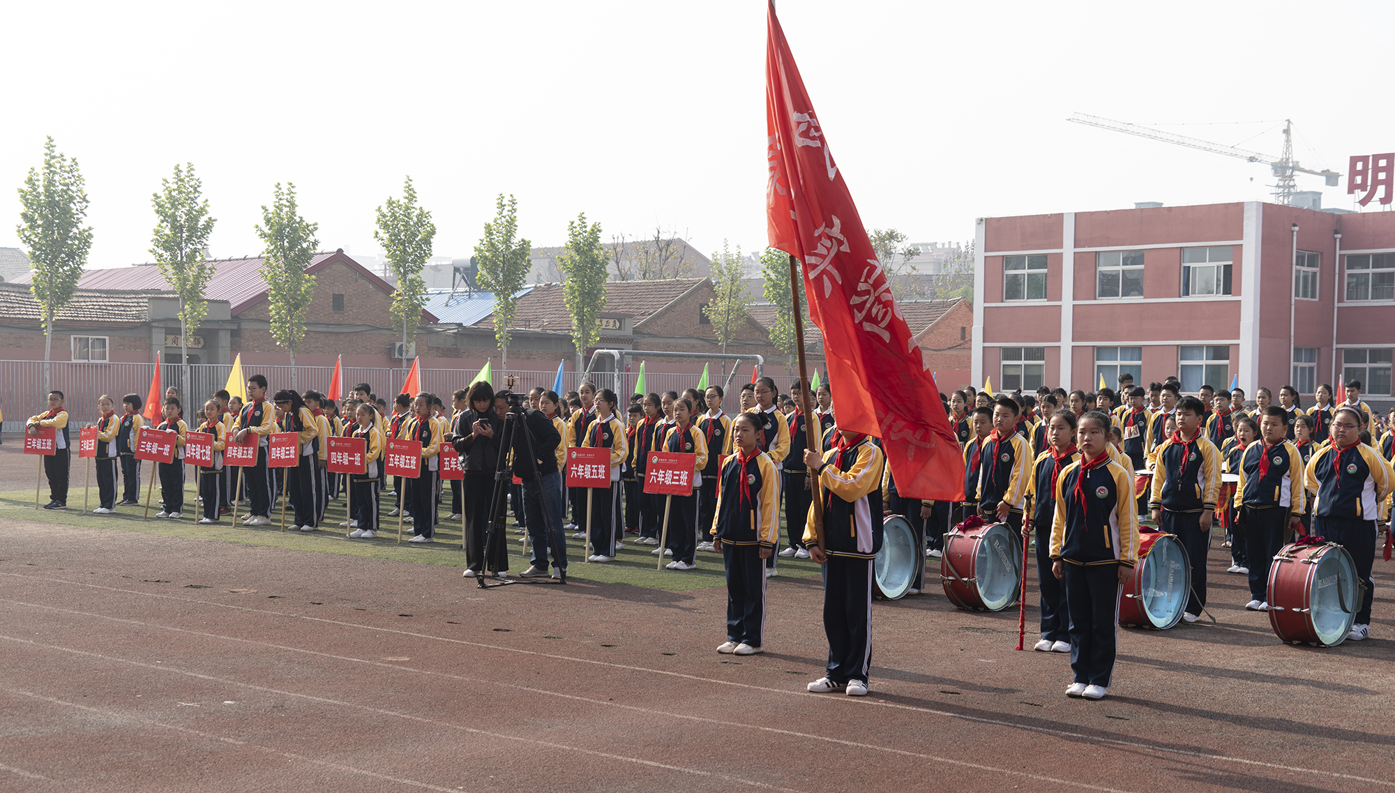 武城县第二实验小学第十九届体育节开幕式