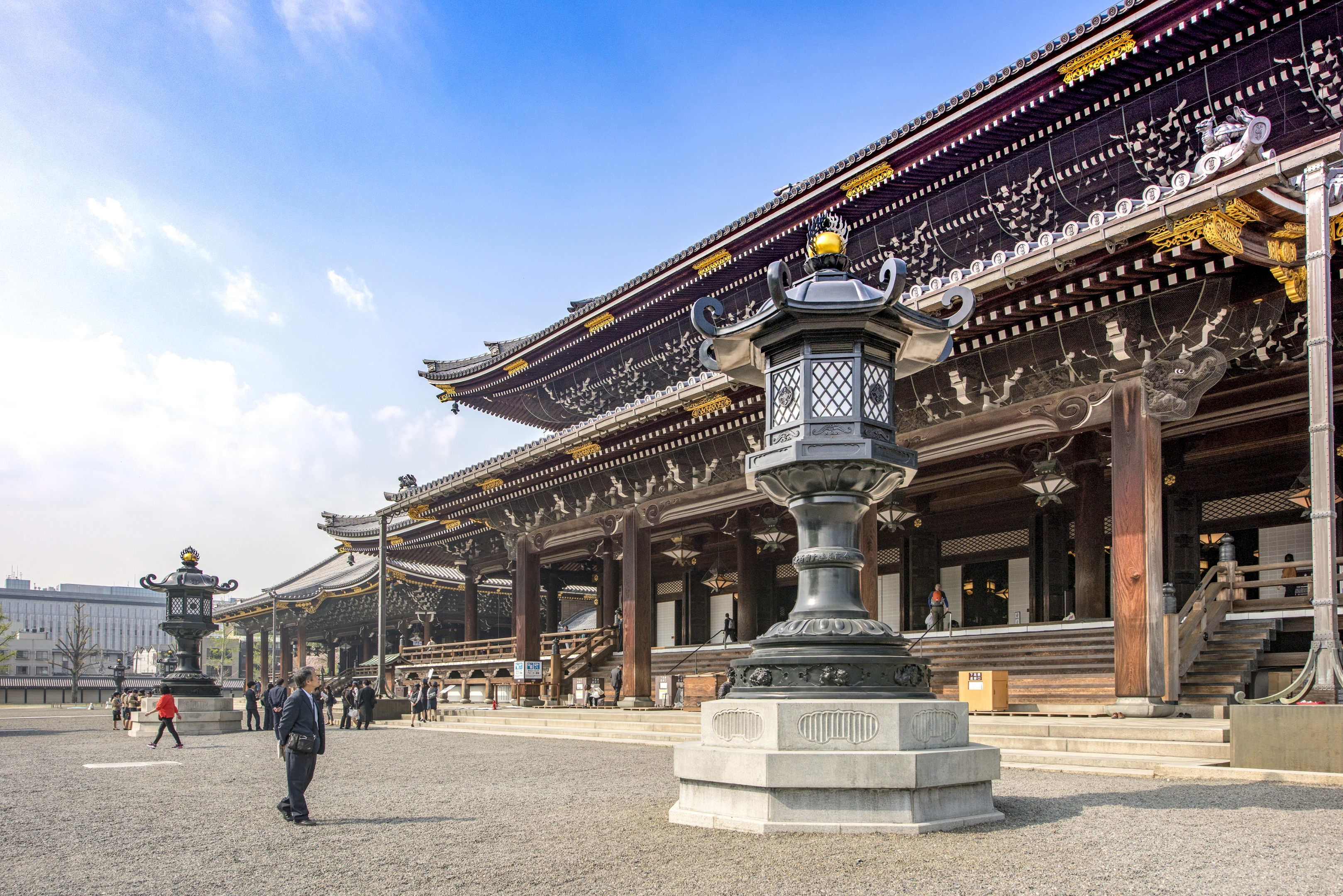 京都的金阁寺西本愿寺首发