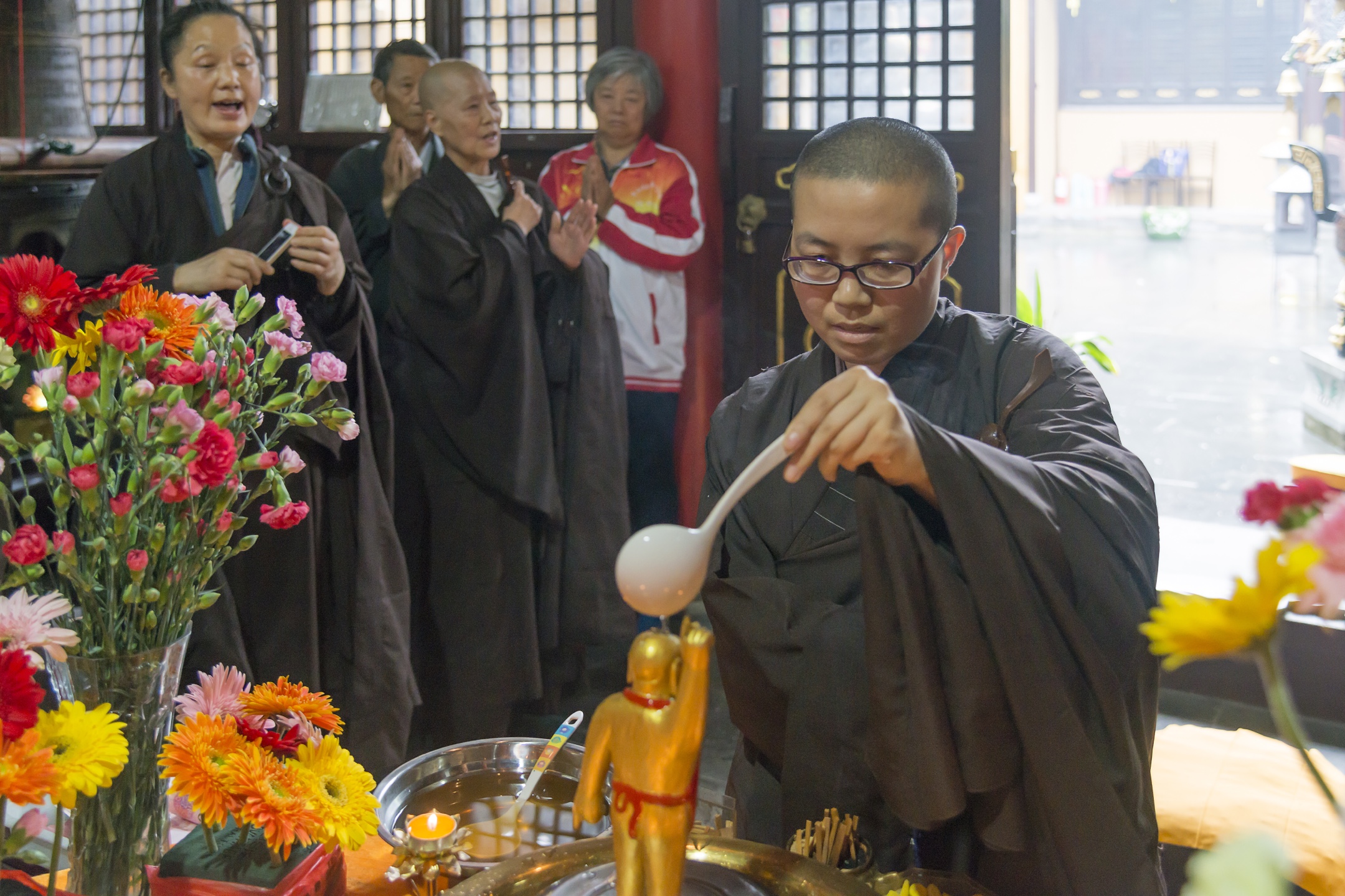 扬州兴善寺沐佛节活动纪实