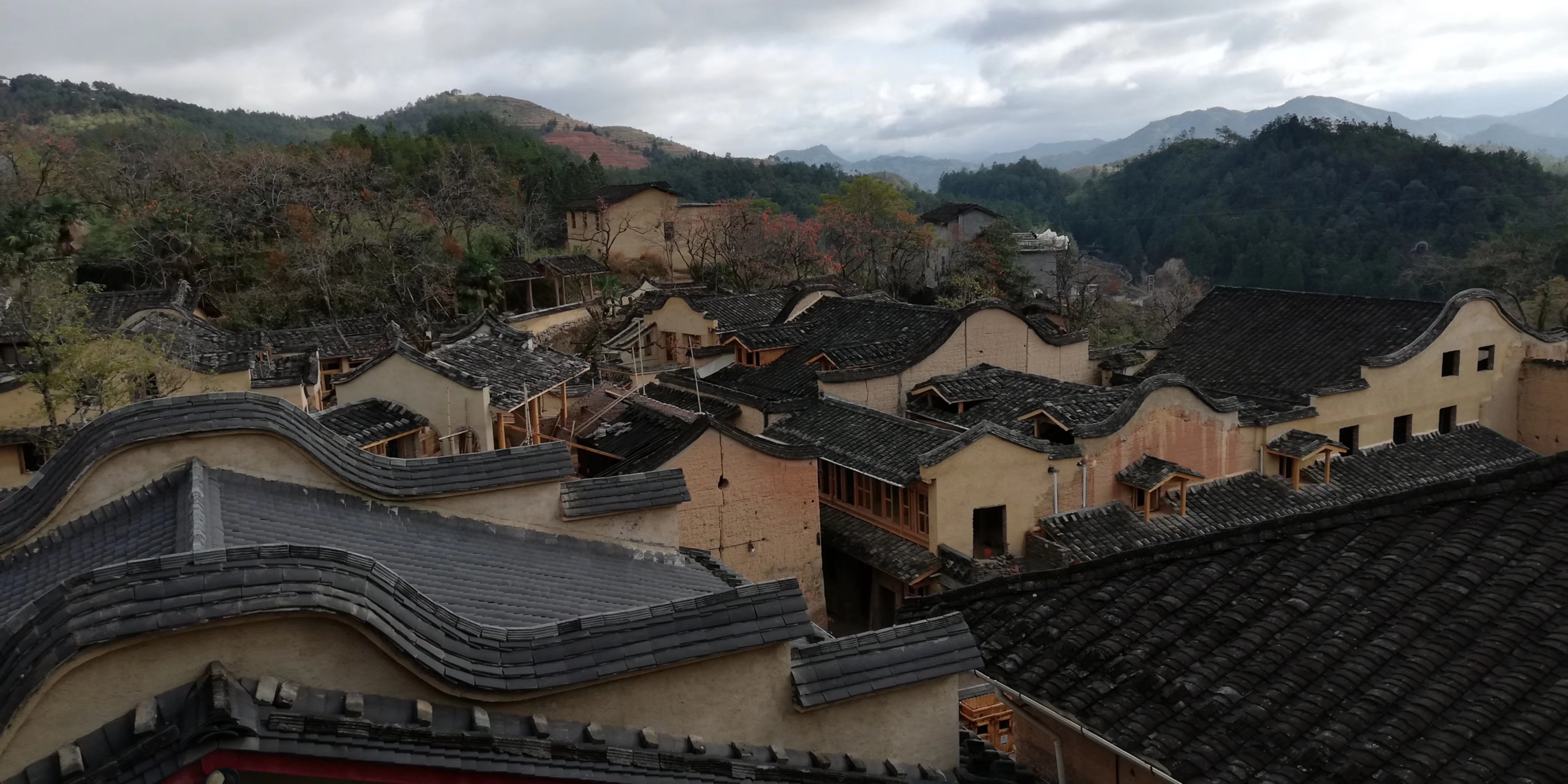 屏南龙潭村四坪村写生
