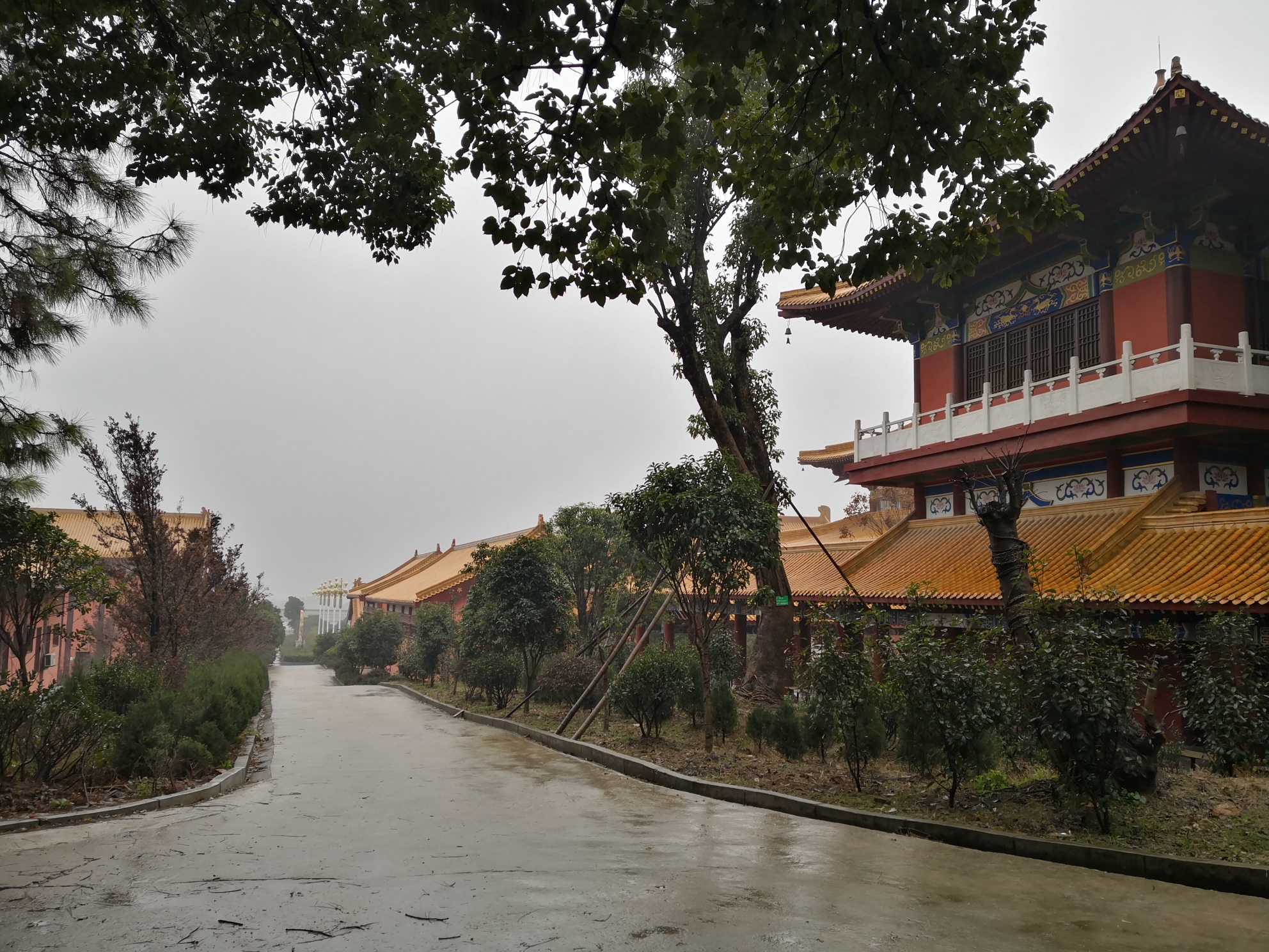 蔡甸索河黄家寺庙嵩阳寺