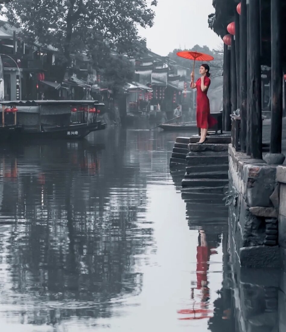 你从江南雨巷走来