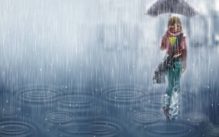 首发时光集两把雨伞