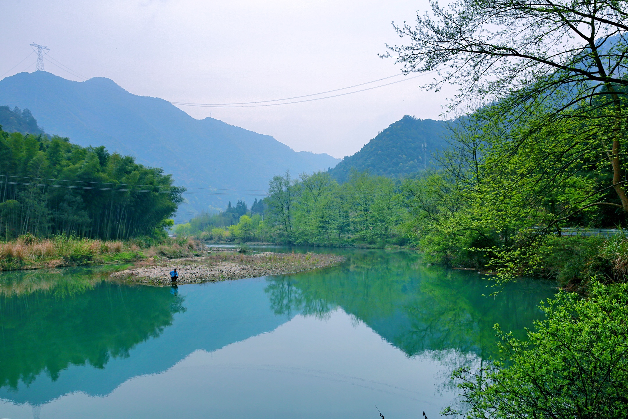 醉美白沙溪春色2019年3月31日摄于白沙溪畔琅琊镇辽头村皂里村间