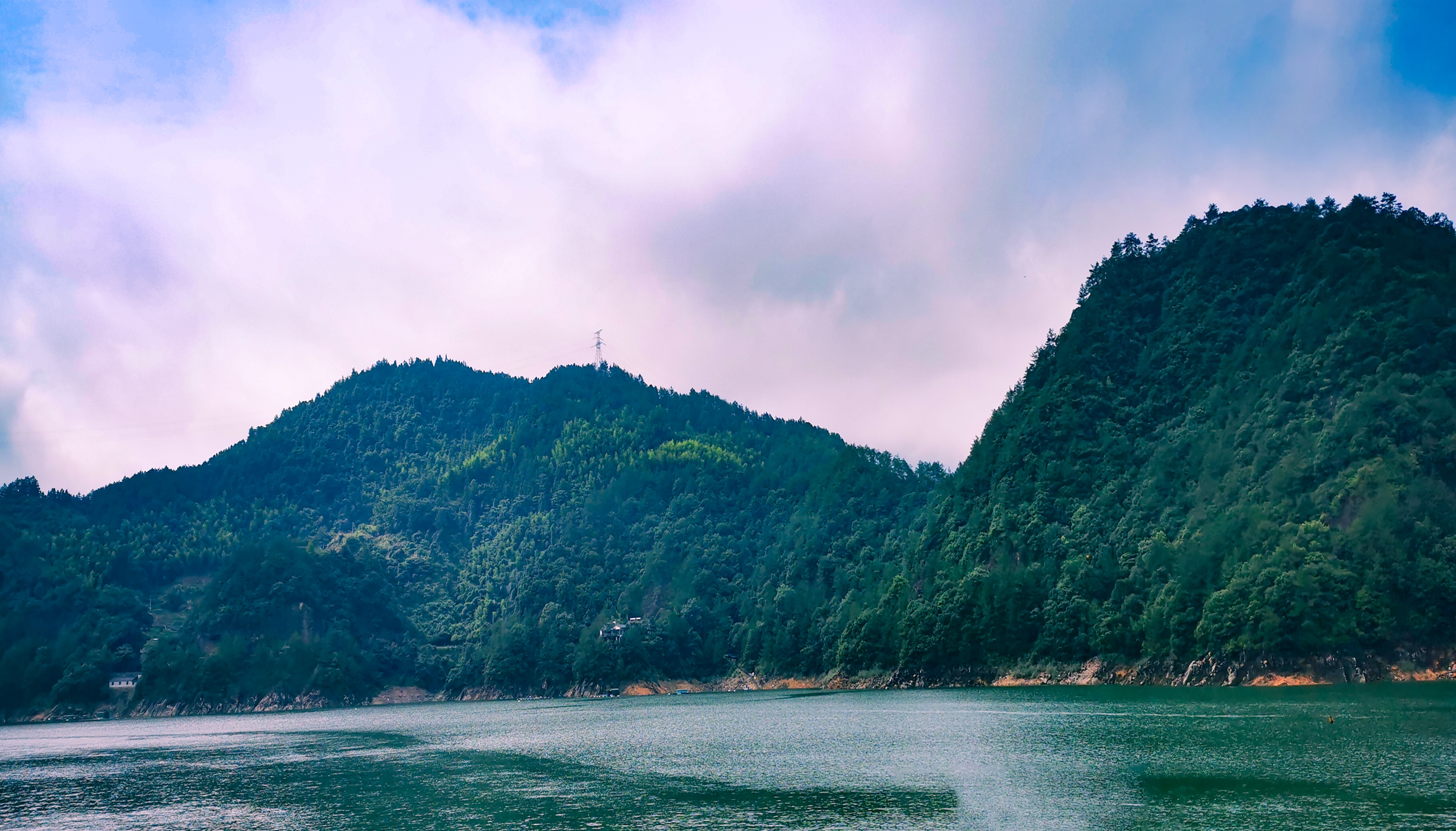 江南水乡云和湖
