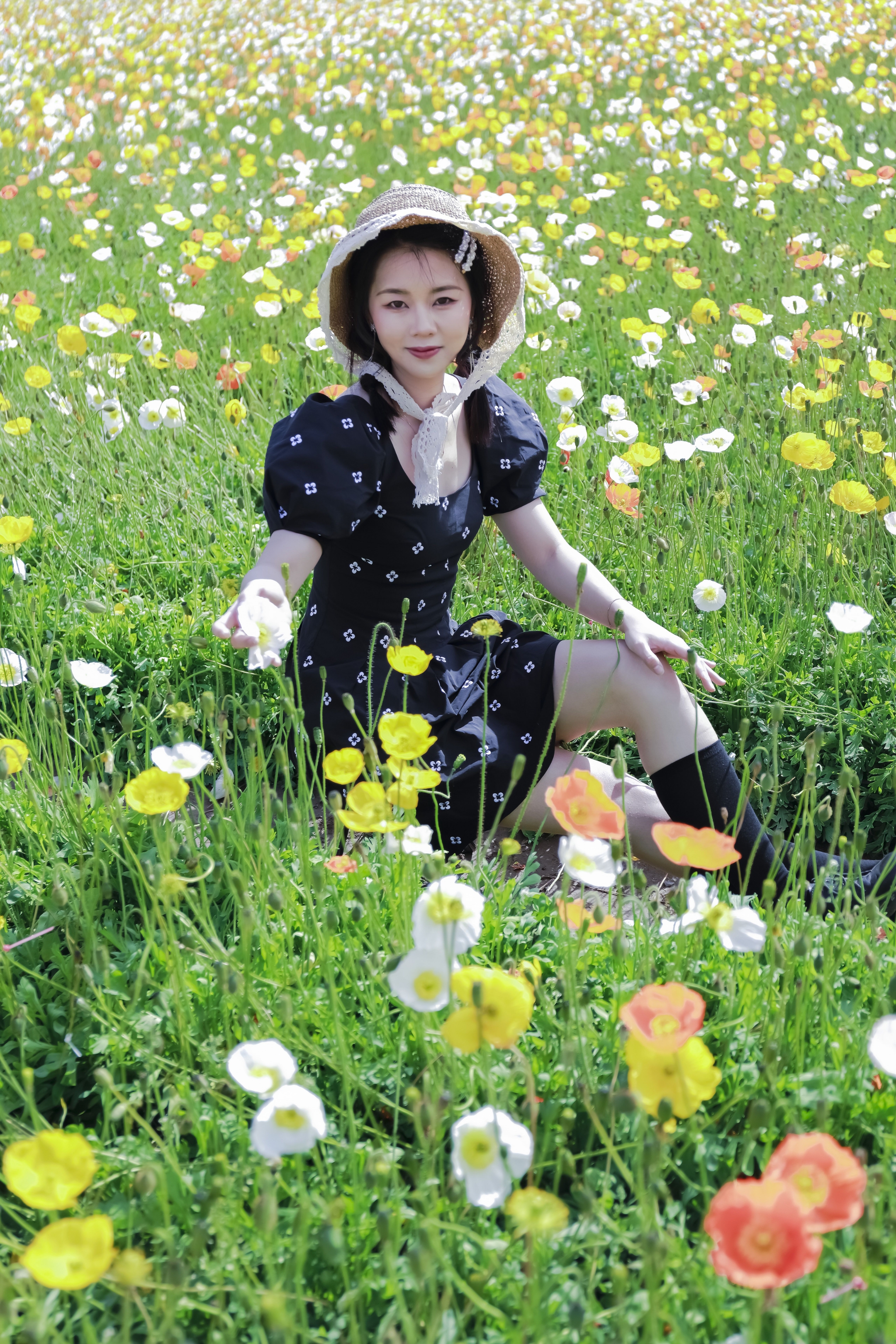 百花丛中