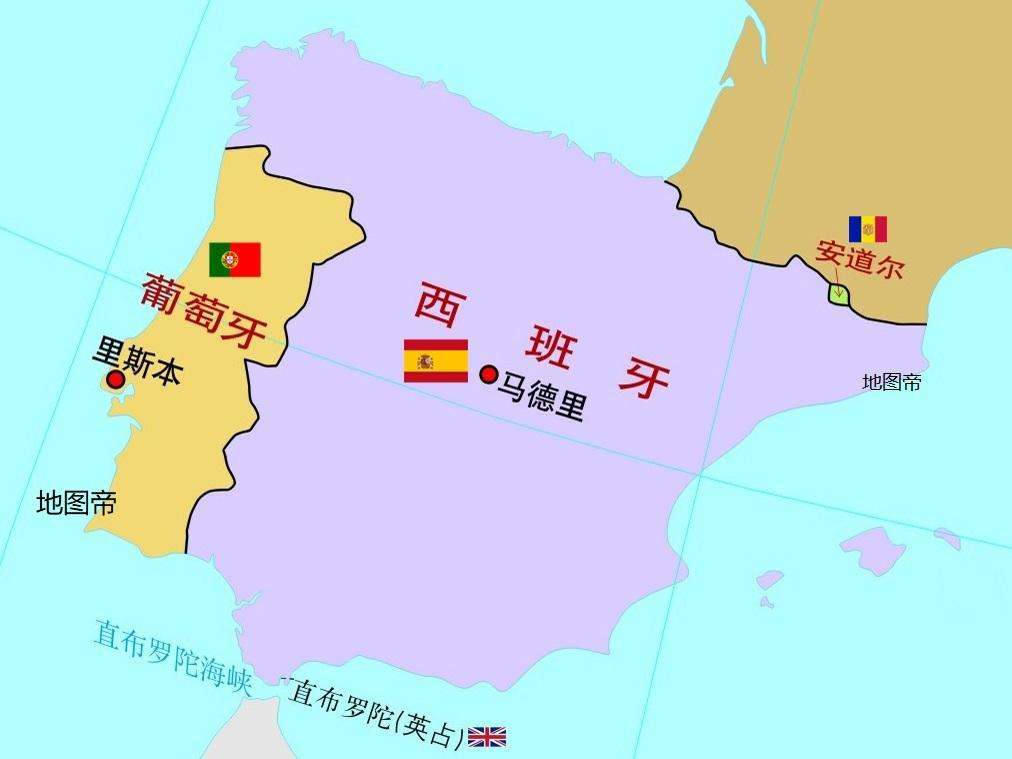 世界国家地理位置亚洲欧洲