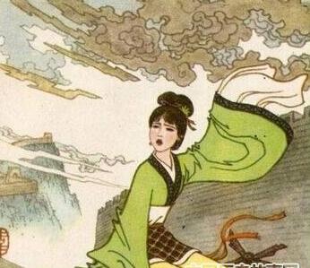 孟姜女说:"第三件,我要逛三天大海."秦始皇说:"这个容易!