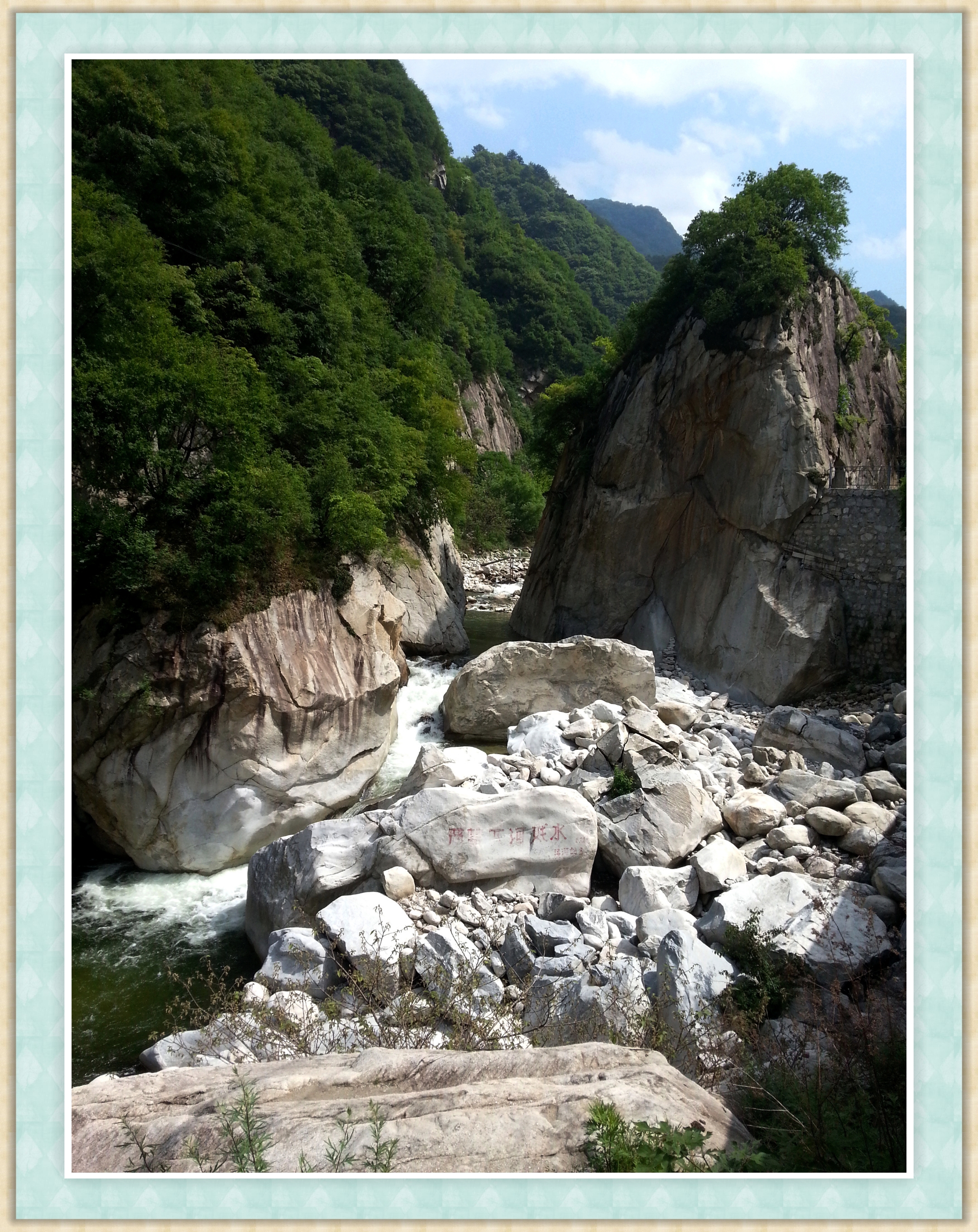 【首发】秦岭沣峪口风光