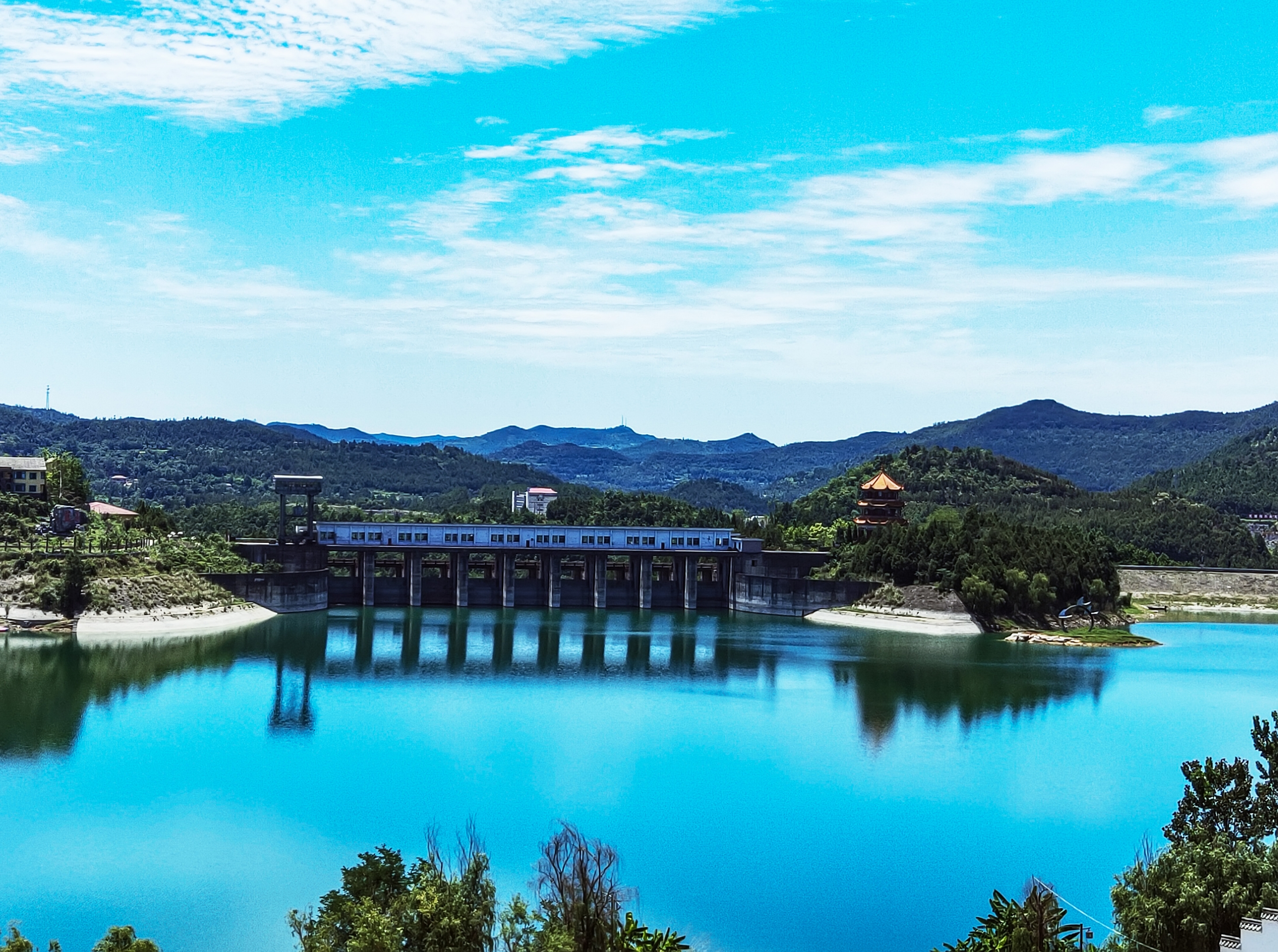 四川老家探亲——游南部县升钟湖旅游景区