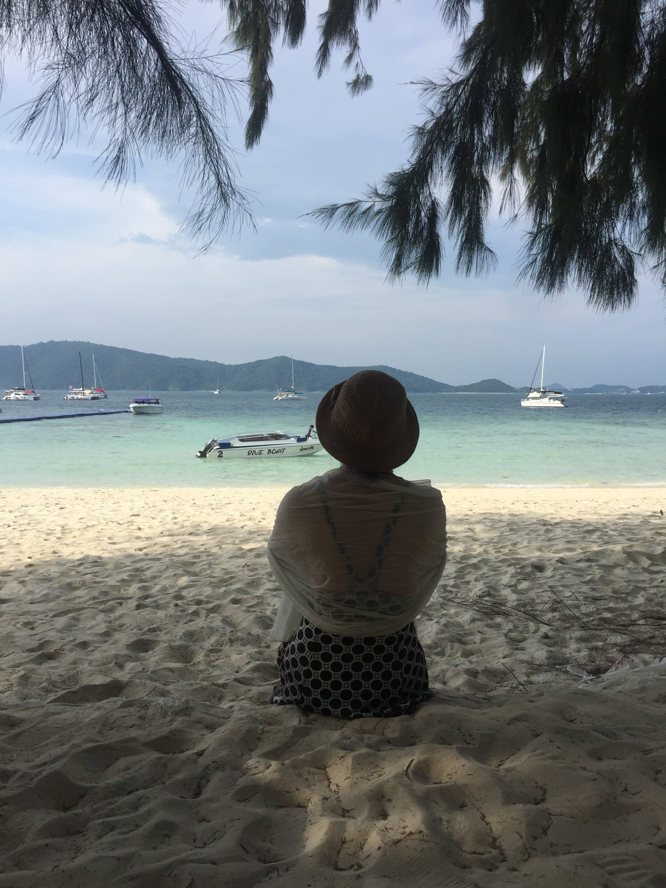 《我们静静的坐在海边》陪你看海大声说爱