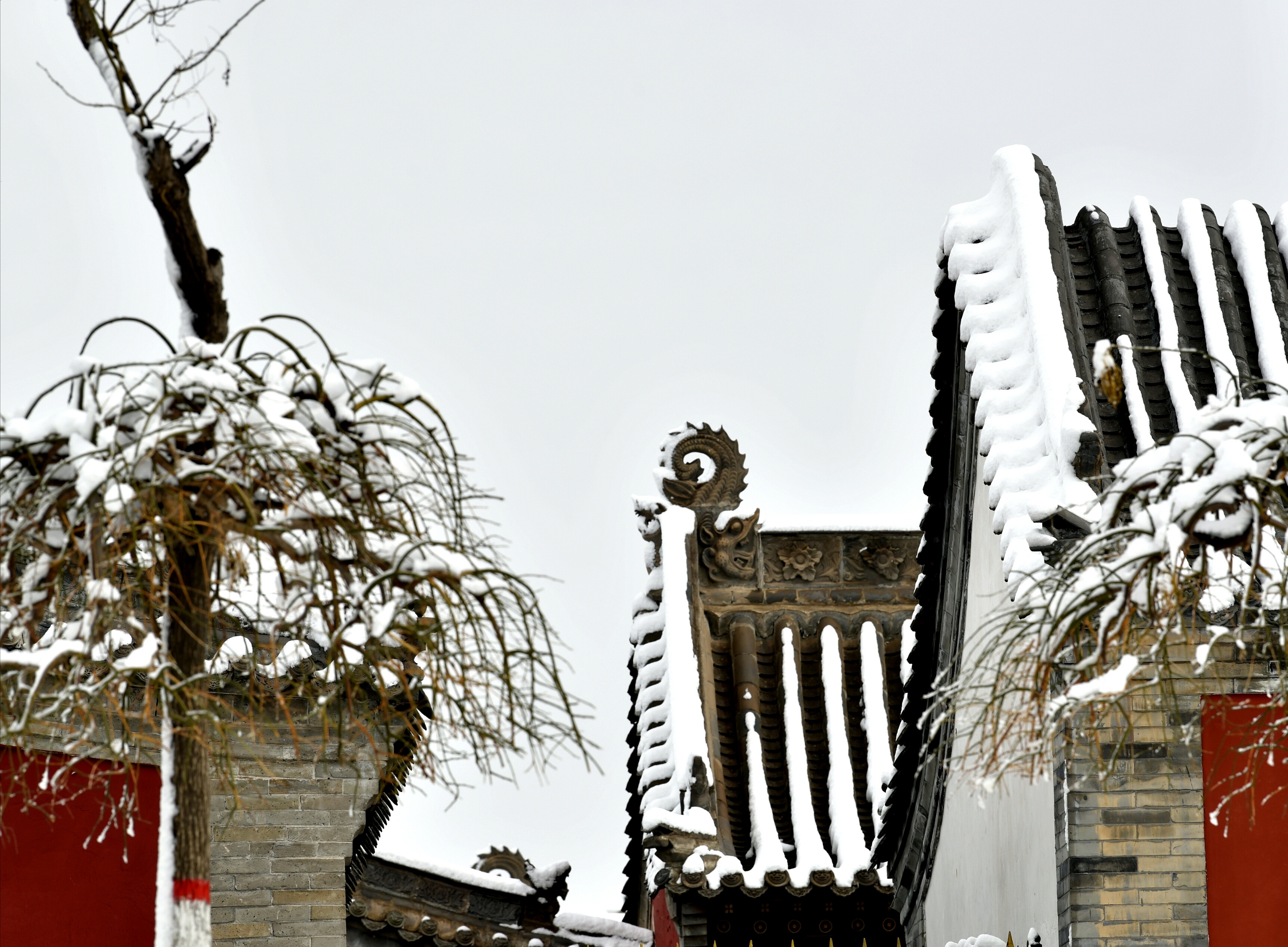 雪景古建筑【首发】