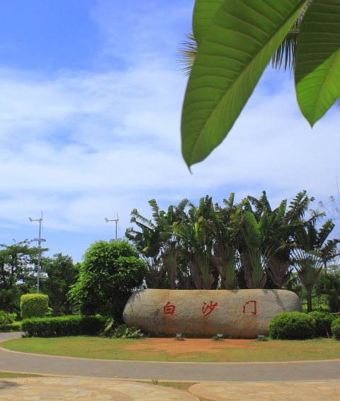 海南风光美,同窗情谊浓.