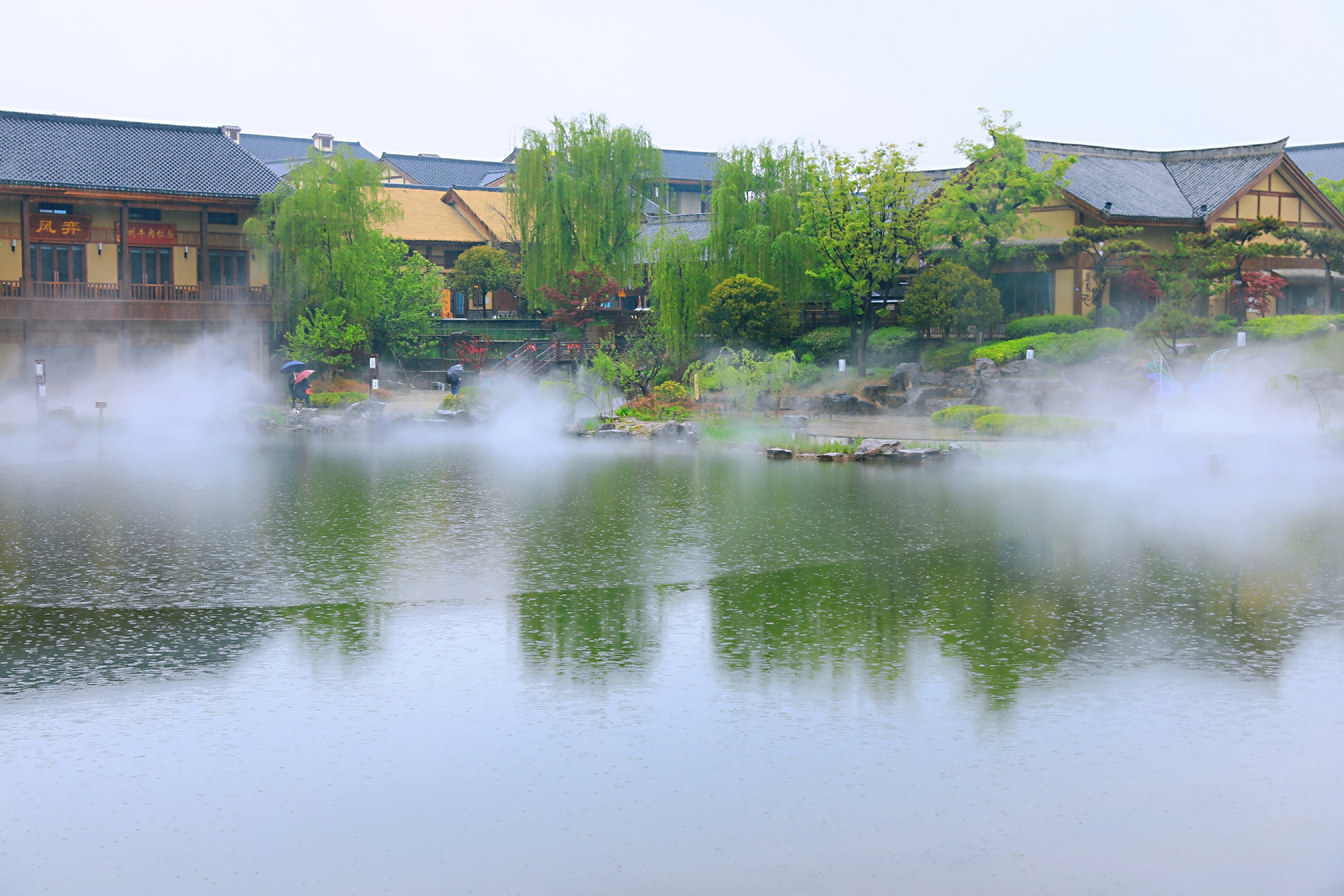 雨访诗经里,江南烟雨情