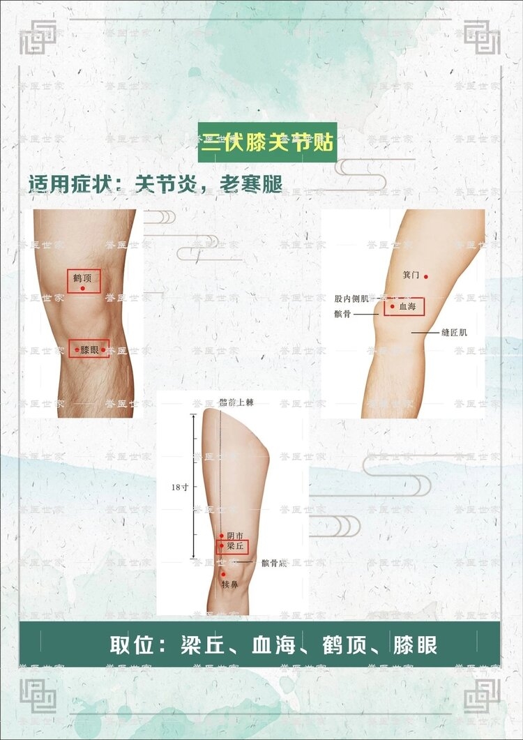 全身关节疼痛,酸软,遇冷明显不适,活动不利,变天时候酸胀的时候,可以