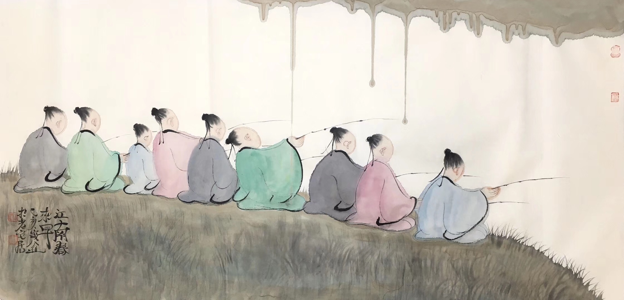 被马未都高度赞赏的人物画家公进