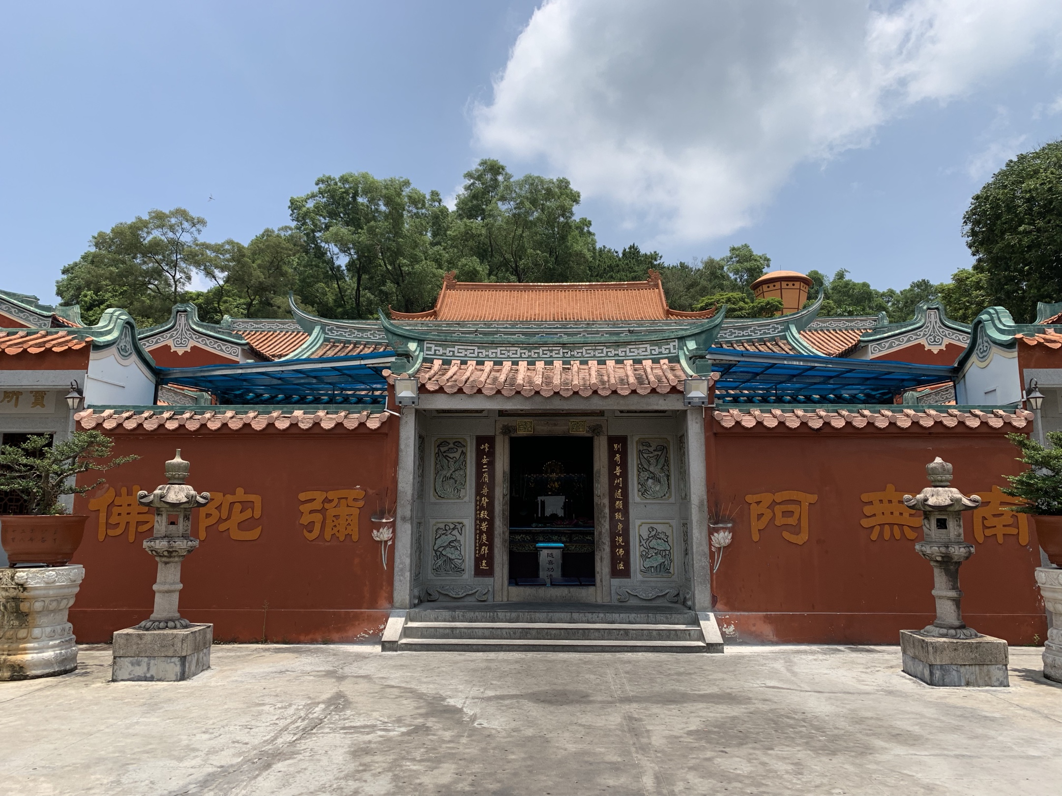 母逝三年祭·潮州别峰古寺·莲