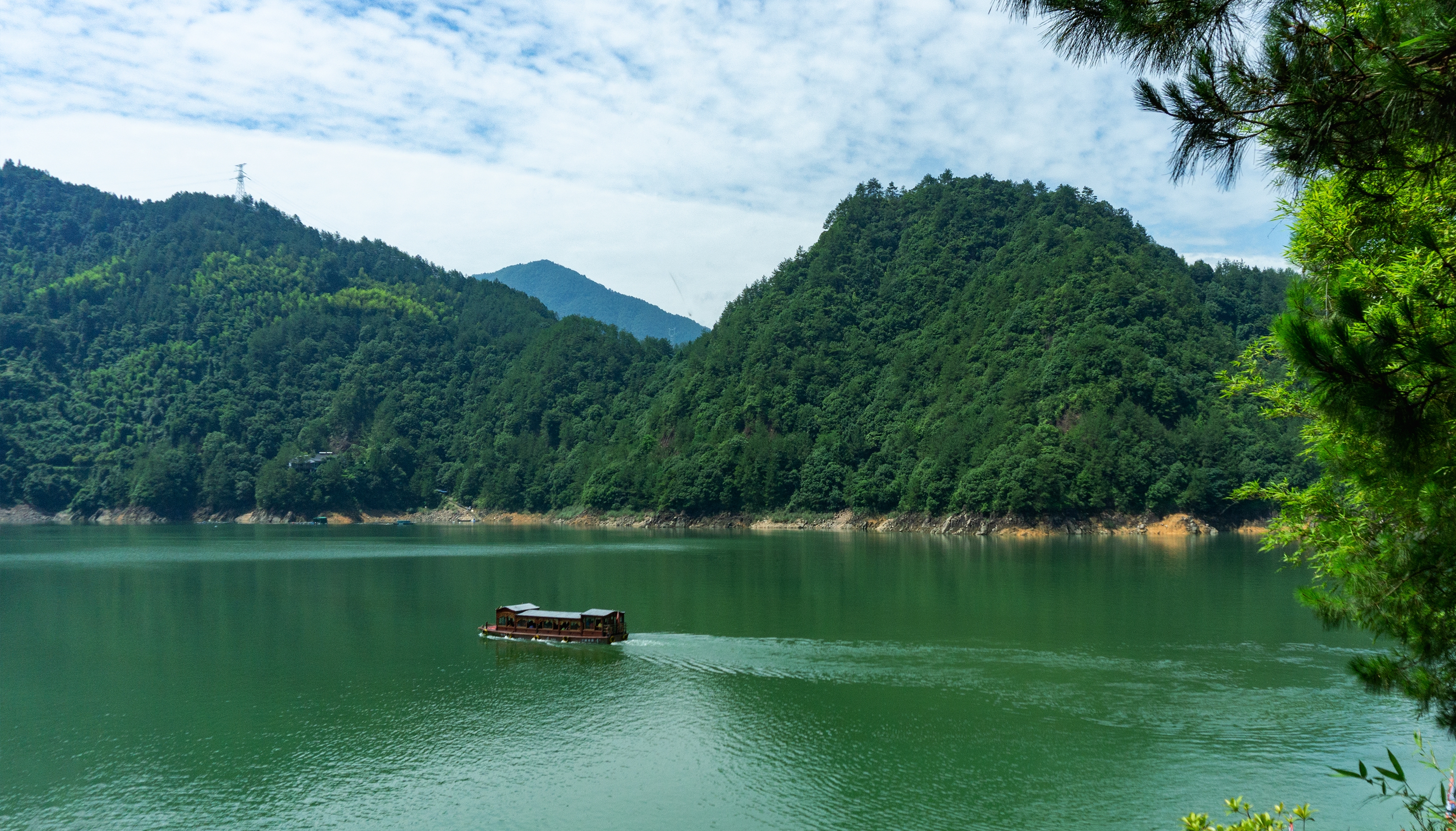 江南水乡云和湖