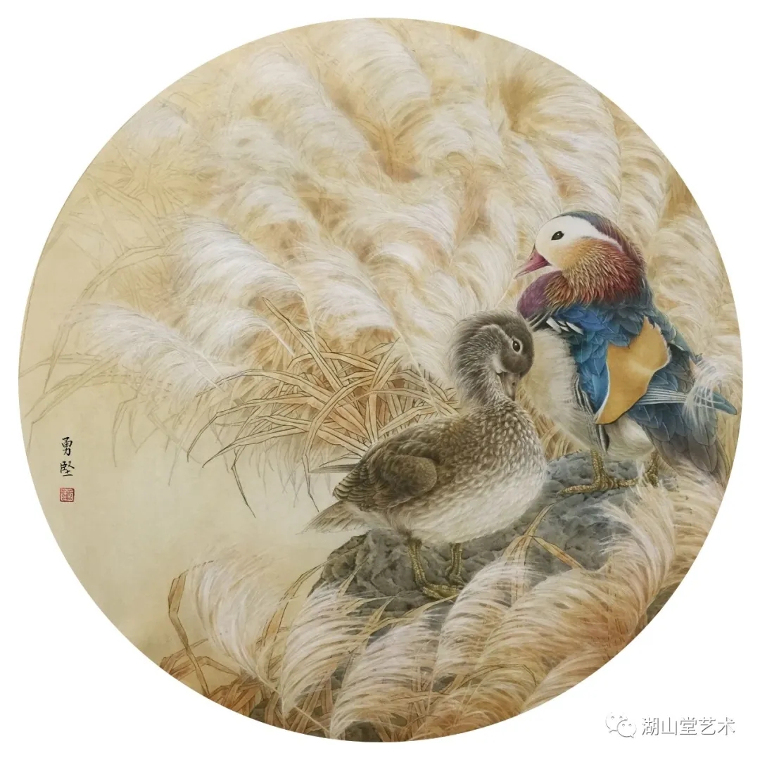 2020年李喆师生工笔画作品展第一季