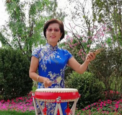 京东大鼓驰援演唱张海霞