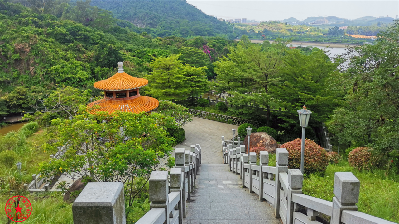 水濂山景区:蝴蝶谷水濂山景区2021年6月6号游东莞市水濂山景区(入口)