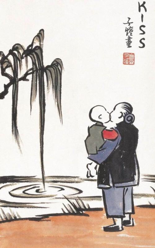 中国的爹娘,特别好!