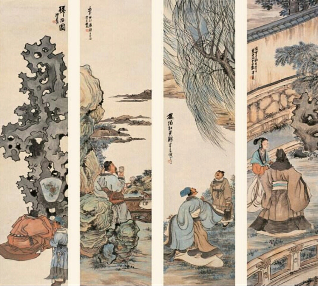清代著名大画家任熊精选画作欣赏b篇