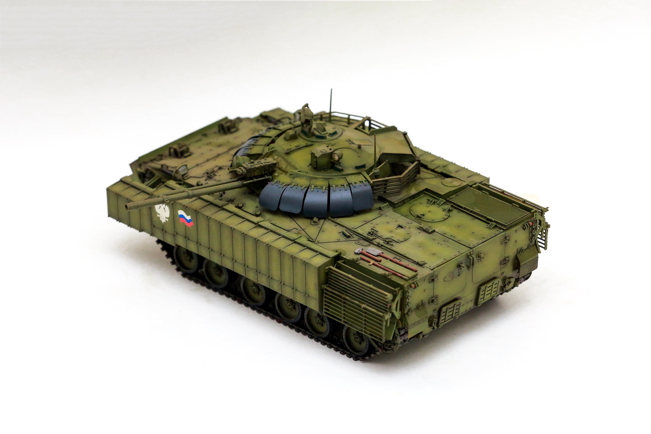 旧作新拍红色暴力美学三款俄式bmp系列步兵战车模型