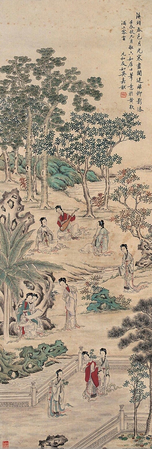 清代著名大画家任熊精选画作欣赏b篇