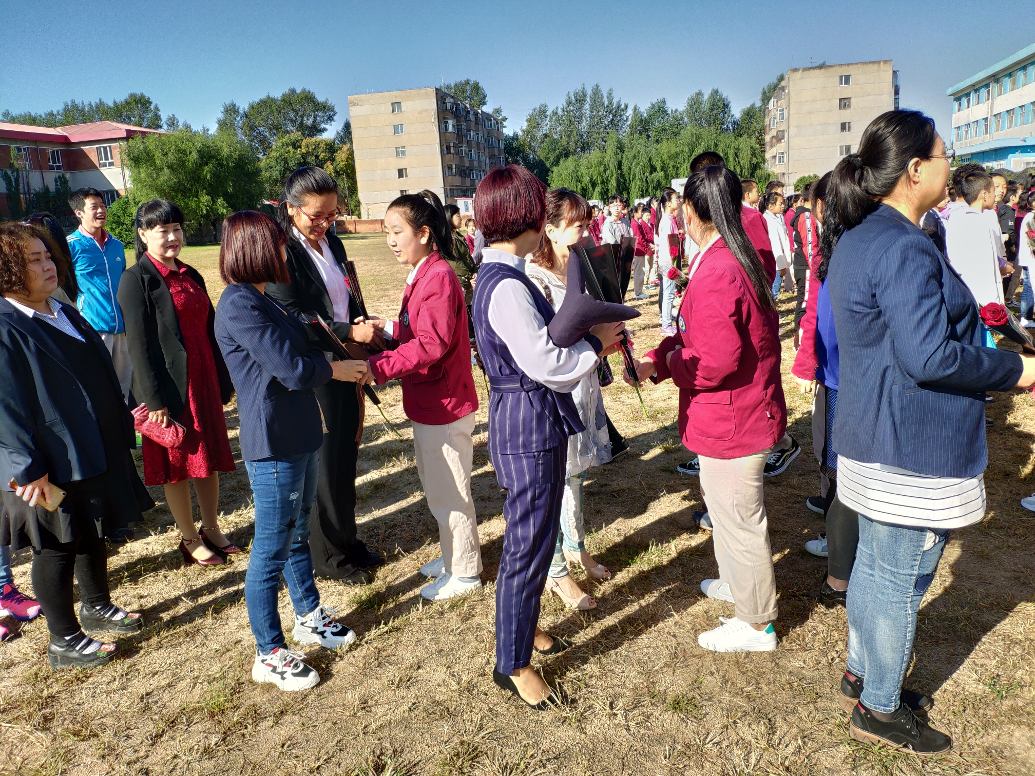 浓浓师生情 深深谢师恩,牡丹江市第八中学教师节活动