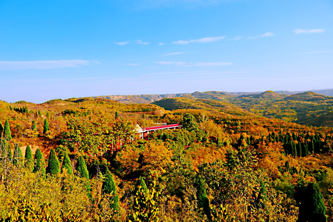 秋韵高阳山,有你没见过的风景