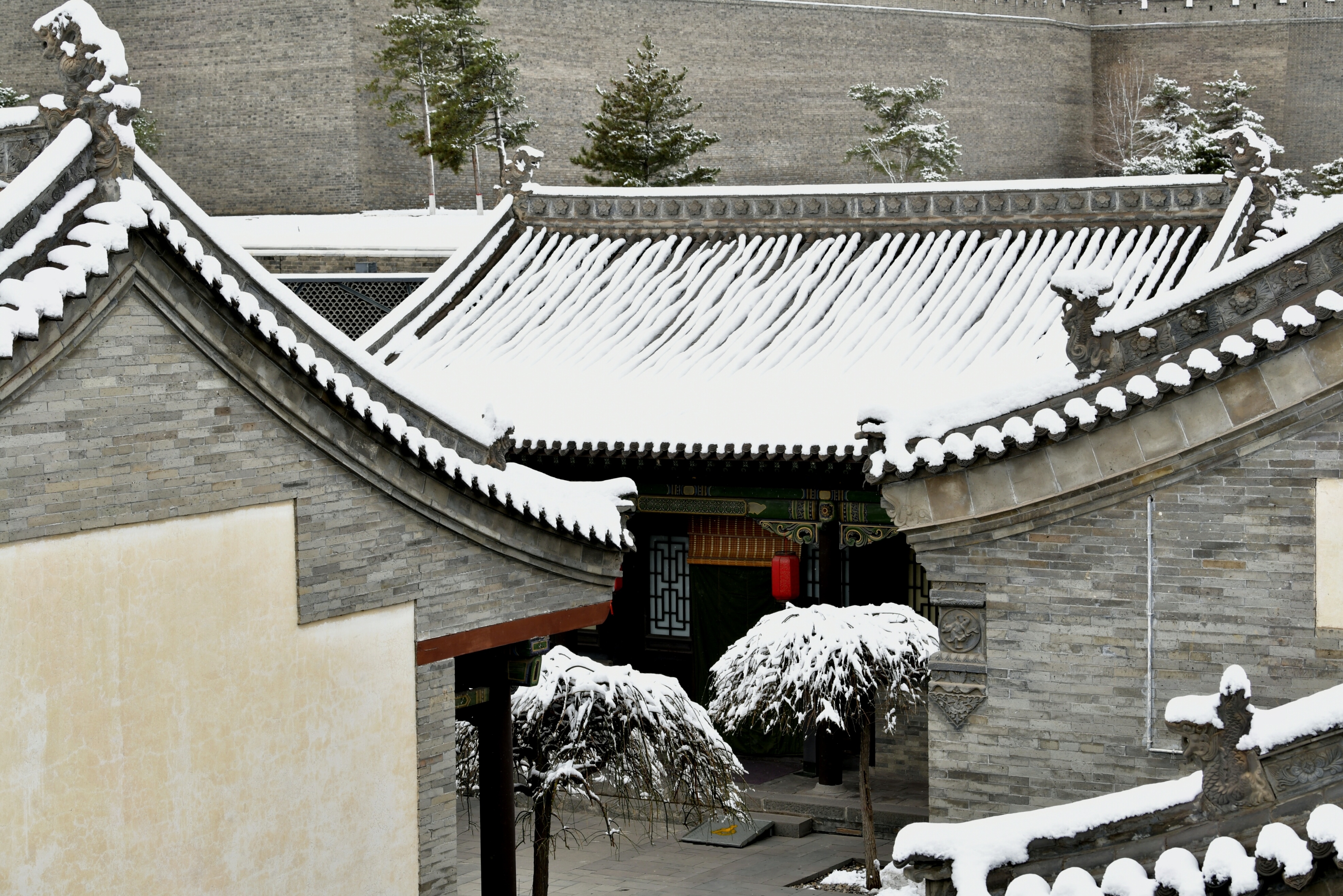 雪景古建筑【首发】