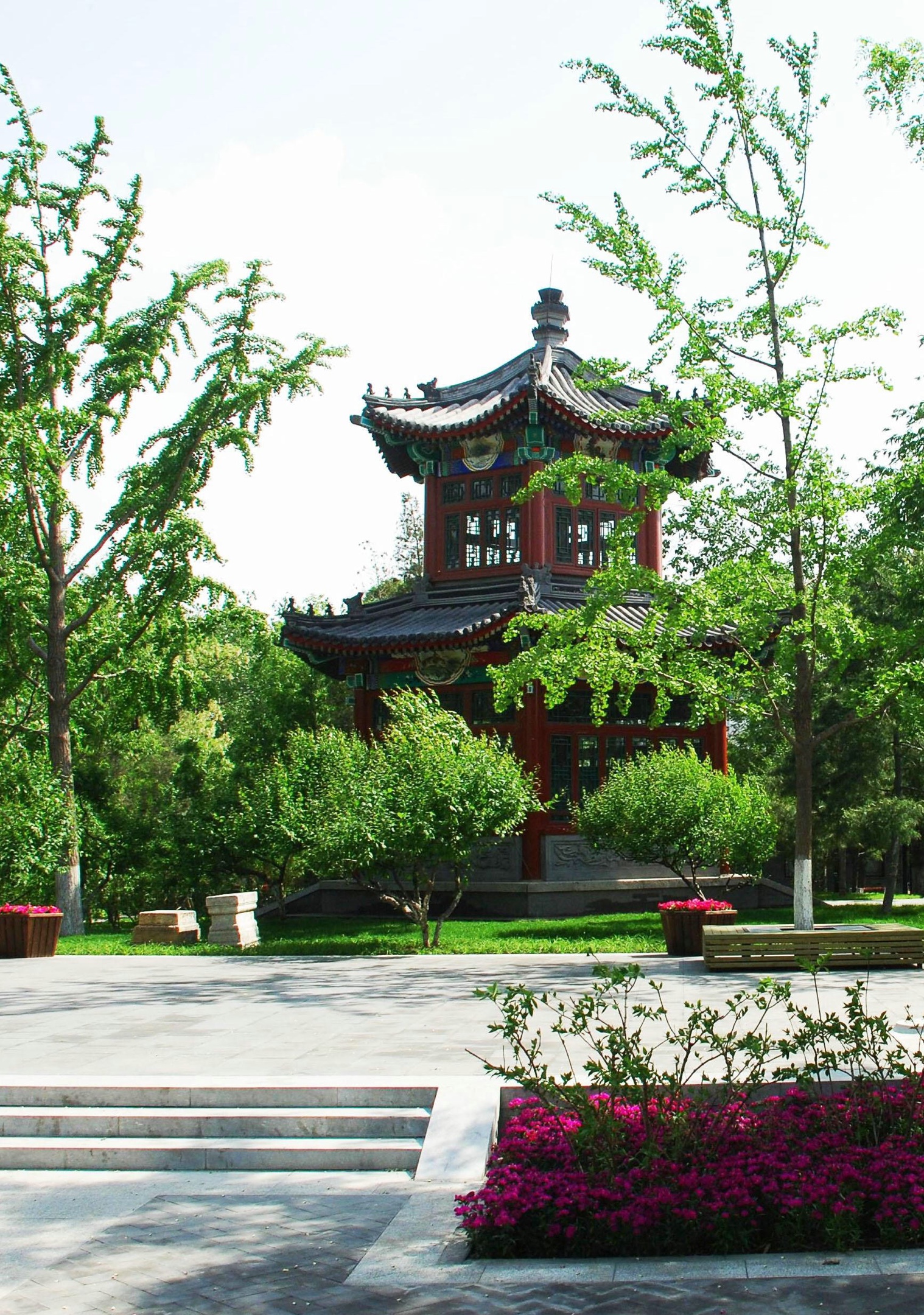 宣武艺园为免费公园,为北京市民提供一处休闲好去处.