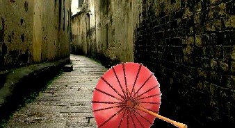 撑着油纸伞,独自彷徨在悠长,悠长又寂寥的雨巷我希望飘过一个丁香一