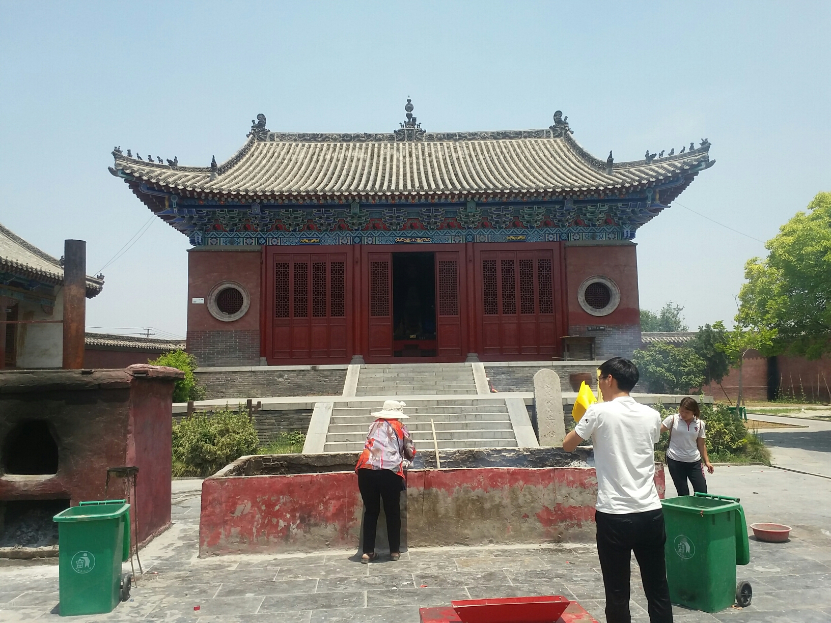 淮阳伏羲施画卦台