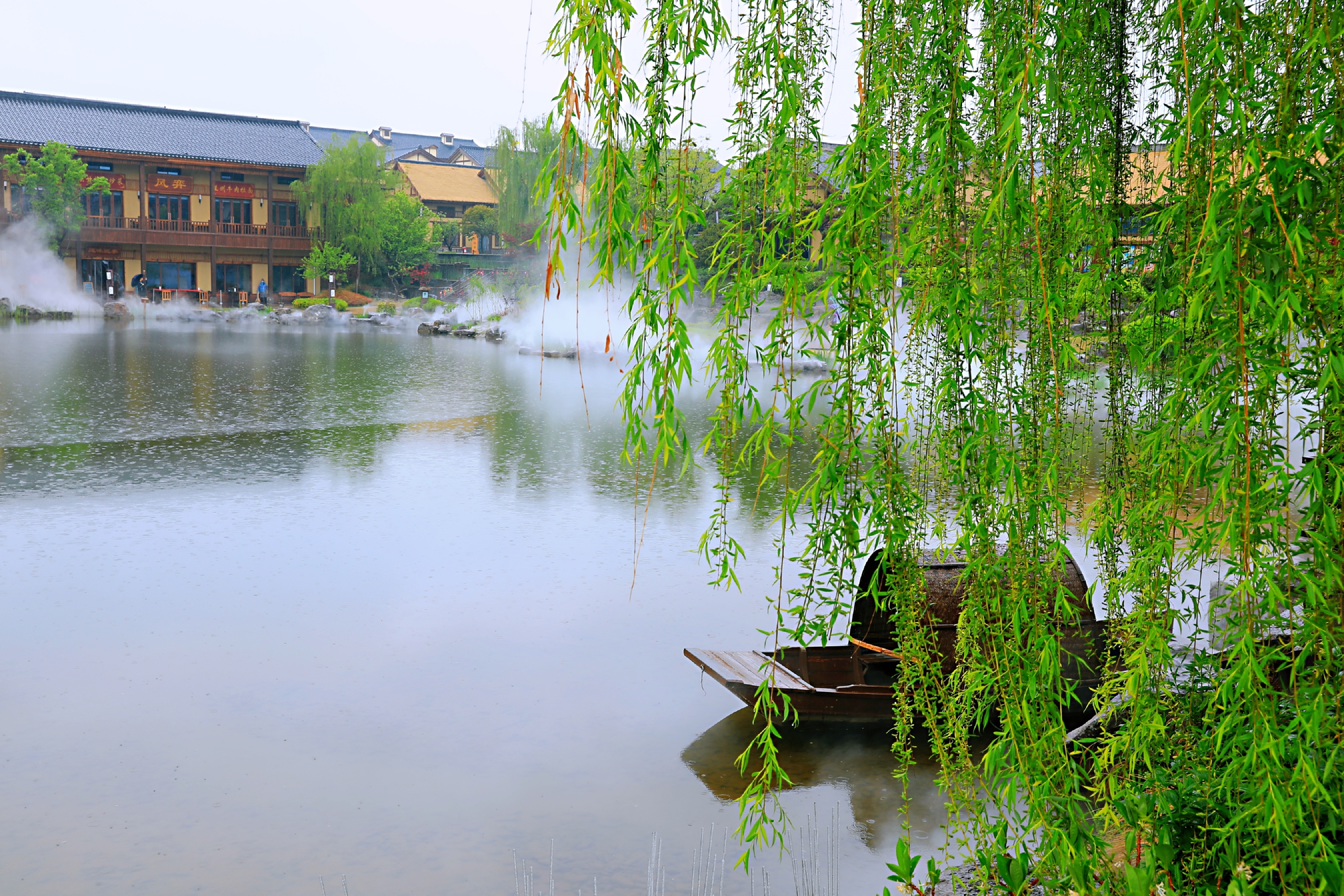 雨访诗经里,江南烟雨情