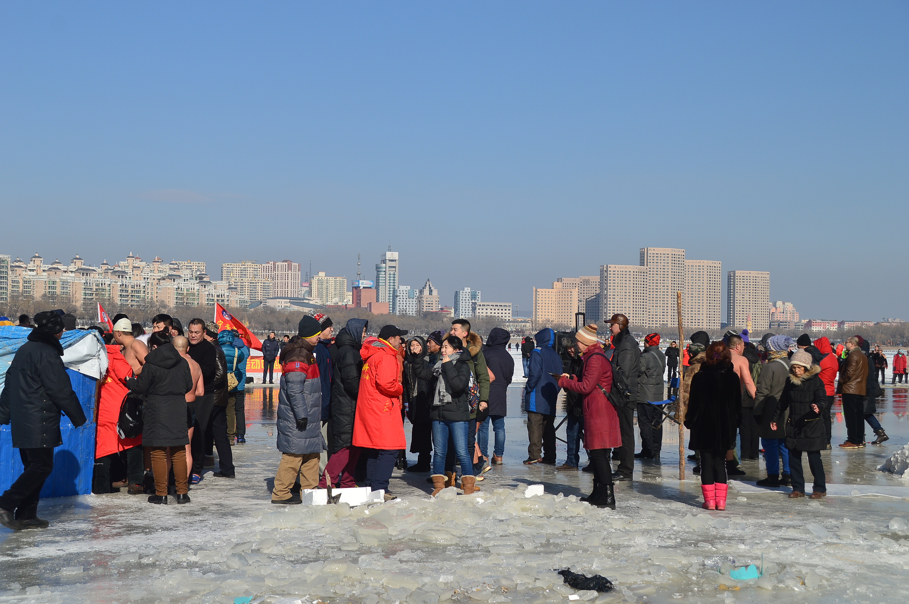 牡丹江市第39届冬泳运动会