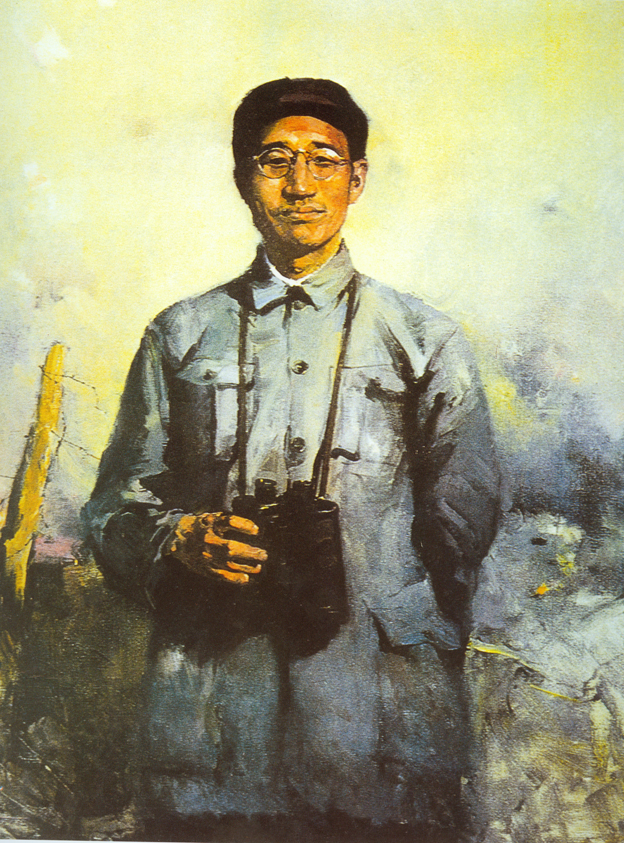 中国军旅画家何孔德