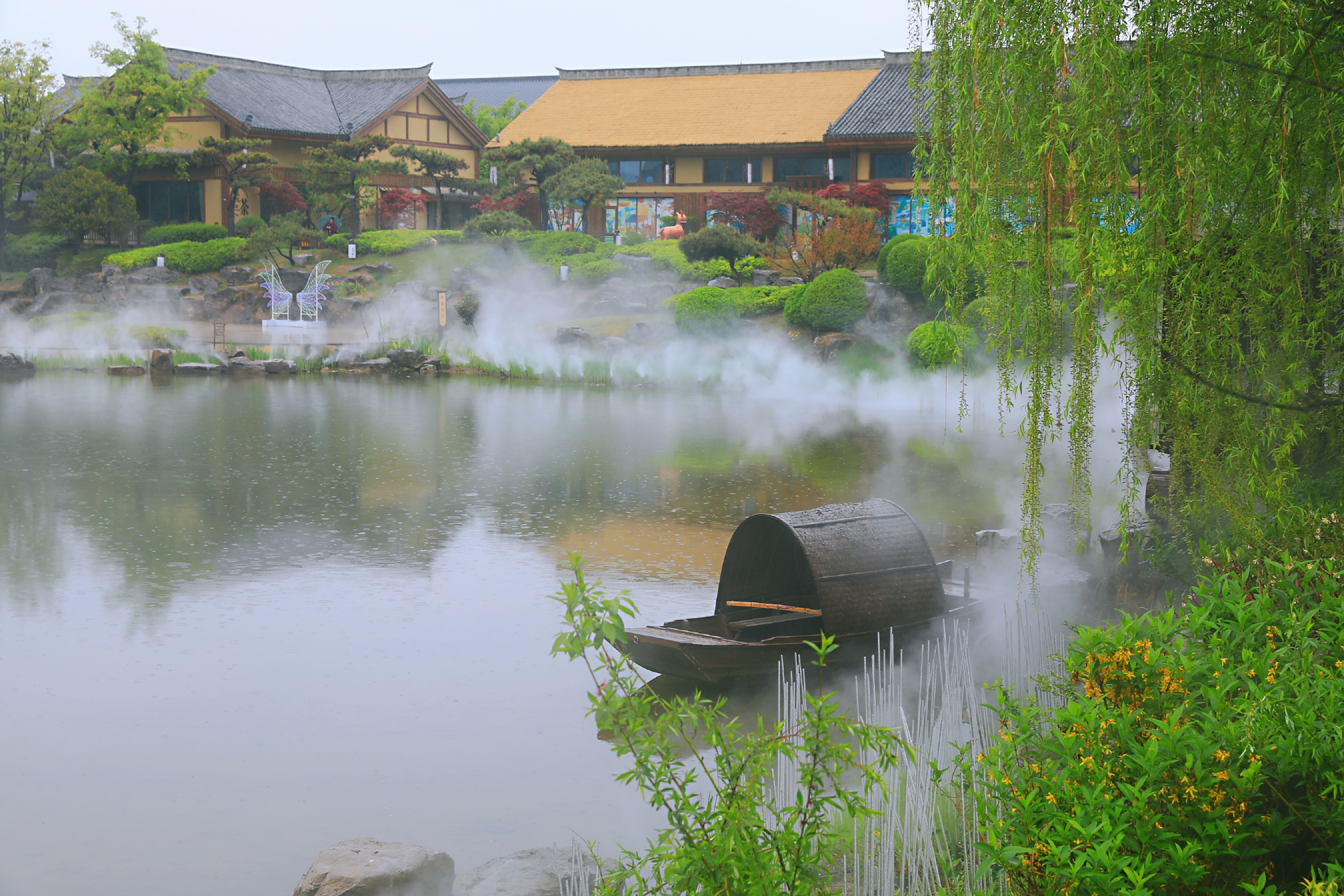 雨访诗经里,江南烟雨情