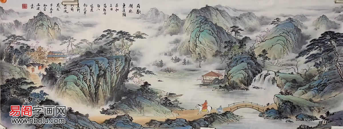 画家梁海波简介梁海波字画欣赏