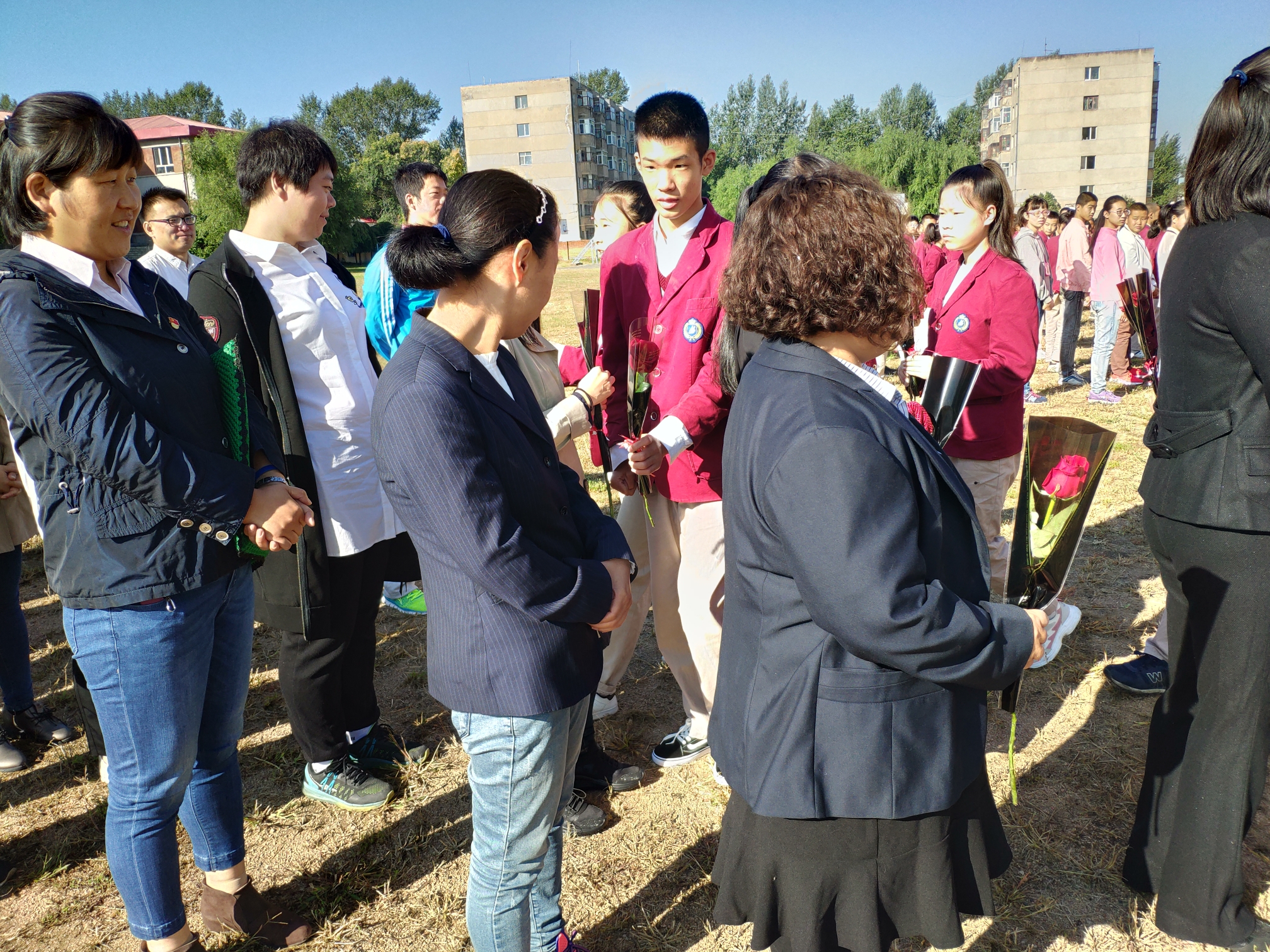 浓浓师生情 深深谢师恩,牡丹江市第八中学教师节活动