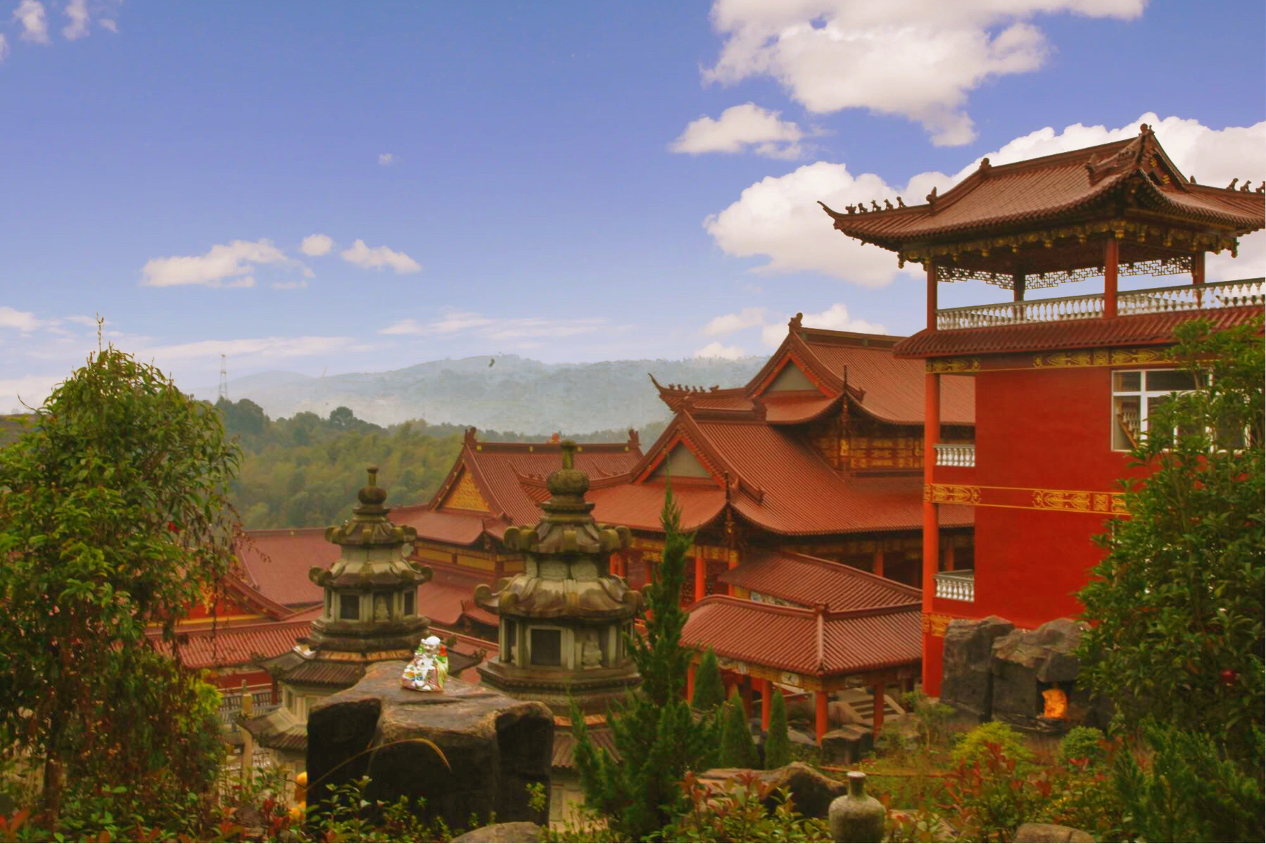 福建(千年古刹的青莲寺)