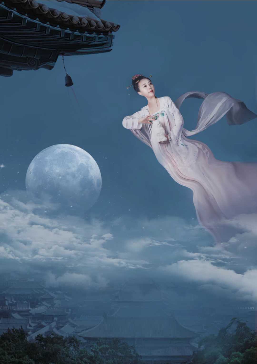 嫦娥仙子今何在?又照蟾宫玉殿秋